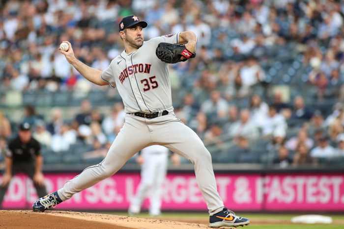 Houston Astros pitcher Justin Verlander
